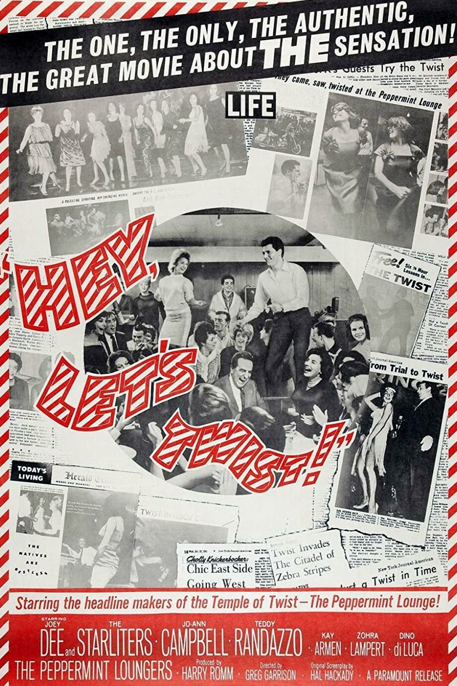 Постер Hey, Let's Twist!